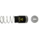 Gliding disk doble edge cutout tool