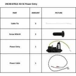 Kit Módulo entrada energía SummaCut