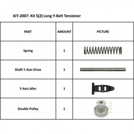 KIT 2007 - TENSOR LONGO DE CINTAS Y PARA S2