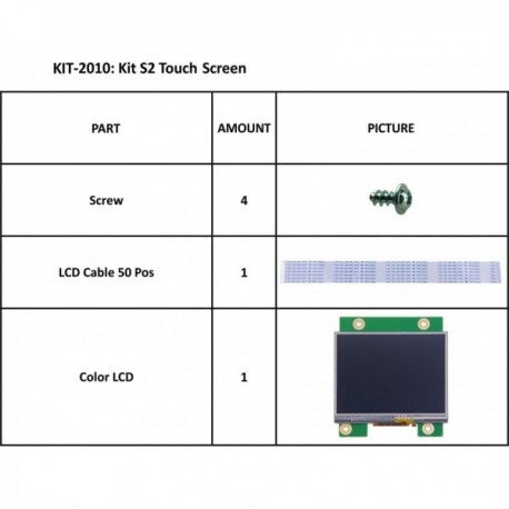 KIT S2 TOUCH SCREEN