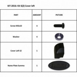 KIT-2116 Left Cover for Summa Plotters SClass, S2Class, S3Class
