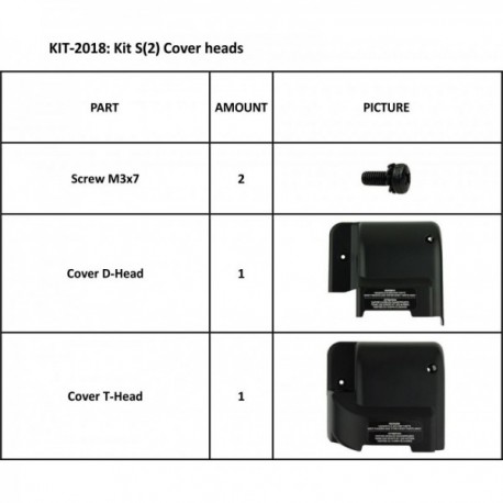 KIT 2018 HEAD COVER for S2