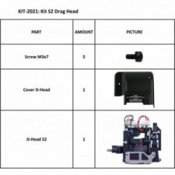 KIT 2021 Cabeça de arrasto para S2