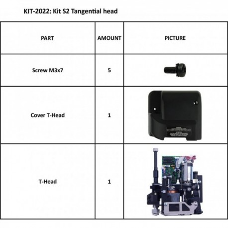 KIT 2022 S2 TANGENTIAL HEAD