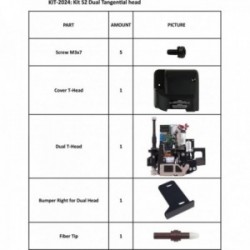 KIT 2024 S2 DUAL TANGENTIAL HEAD
