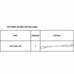 KIT S2 120 FLATCABLE