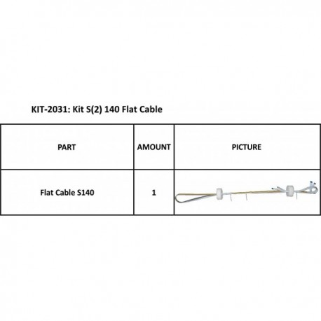 KIT S2 140 FLATCABLE