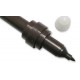 Rotulador fibra negro 4 Unidades 