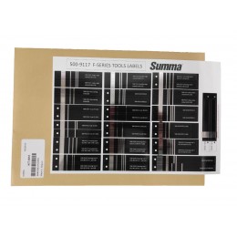 Kit de códigos de barras para herramientas Fseries
