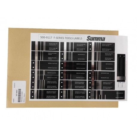 Kit de codes-barres pour les outils Fseries
