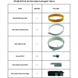 Kit flat cable cabezal S One D140(FX)