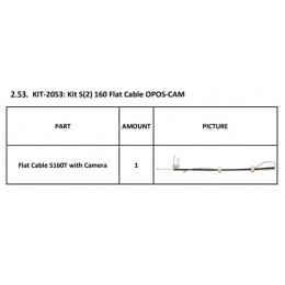 Kit flatcables S160T OPOS CAM