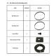 KIT 1010 - COURROIES SC D120 (X/Y)