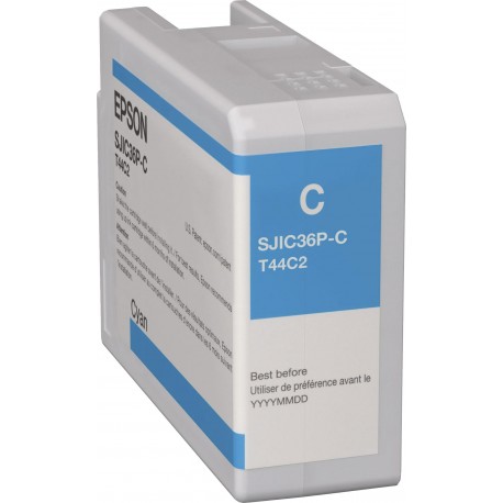 Cartucho de tinta para ColorWorks C6500/C6000 (Ciano)