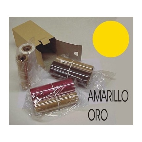 Pack resina amarillo oro 120 m. + chip nº 16