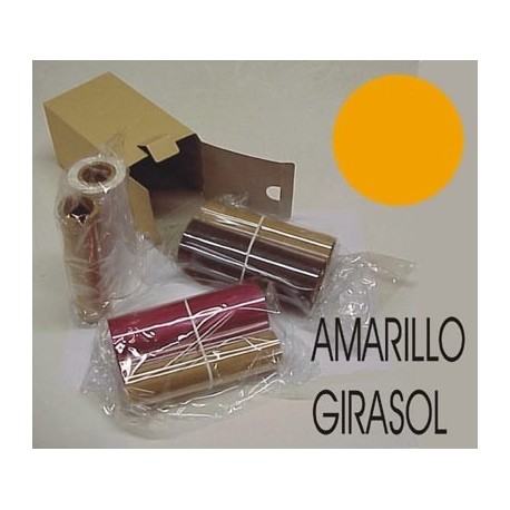 Pack resina amarillo girasol 120 m. + chip nº 20