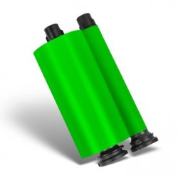 Hot Green Resin Ribbon - 350m Roll Refill